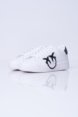 Sneakersy białe z logo KLUM PINKO