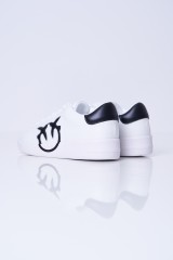 Sneakersy białe z logo KLUM PINKO
