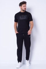 Spodnie dresowe czarne ARMANI EXCHANGE