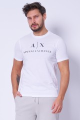 T-shirt bialy ARMANI EXCHANGE