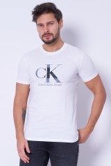 T-shirt biały CALVIN KLEIN JEANS