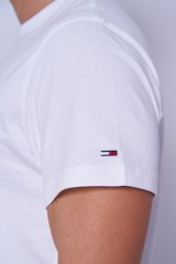 T-shirt biały z nadrukiem COLLAGE POP TOMMY JEANS