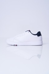 Sneakersy białe ELEVATED RBW CUPSOLE LEATHER TOMMY HILFIGER