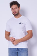 T-shirt biały ARMANI EXCHANGE