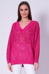 Sweter różowy MARISOL MAGLIA PINKO