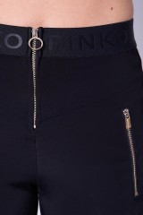 Spodnie z lampasem czarne PATITO PINKO