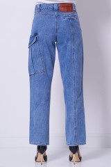 Spodnie jeansowe FICTION CARGO JEANS BLUE ONETEASPOON