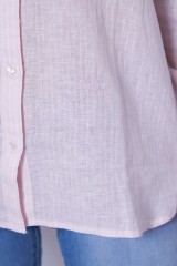 Koszula w paski różowa BARINELI PEPE JEANS