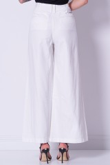 Spodnie jeansowe białe PATRIZIA PEPE