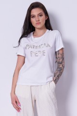 T-shirt biały PATRIZIA PEPE
