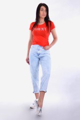 T-shirt CASUAL RED TOMMY JEANS