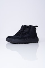 Sneakersy czarne TJM MIX MATERIAL BOOT TOMMY JEANS