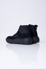 Sneakersy czarne TJM MIX MATERIAL BOOT TOMMY JEANS