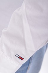 Koszula SOLID TWILL SHIRT WHITE TOMMY JEANS