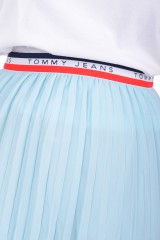 Spódnica PLEATED SKIRT TURQUOISE TOMMY JEANS
