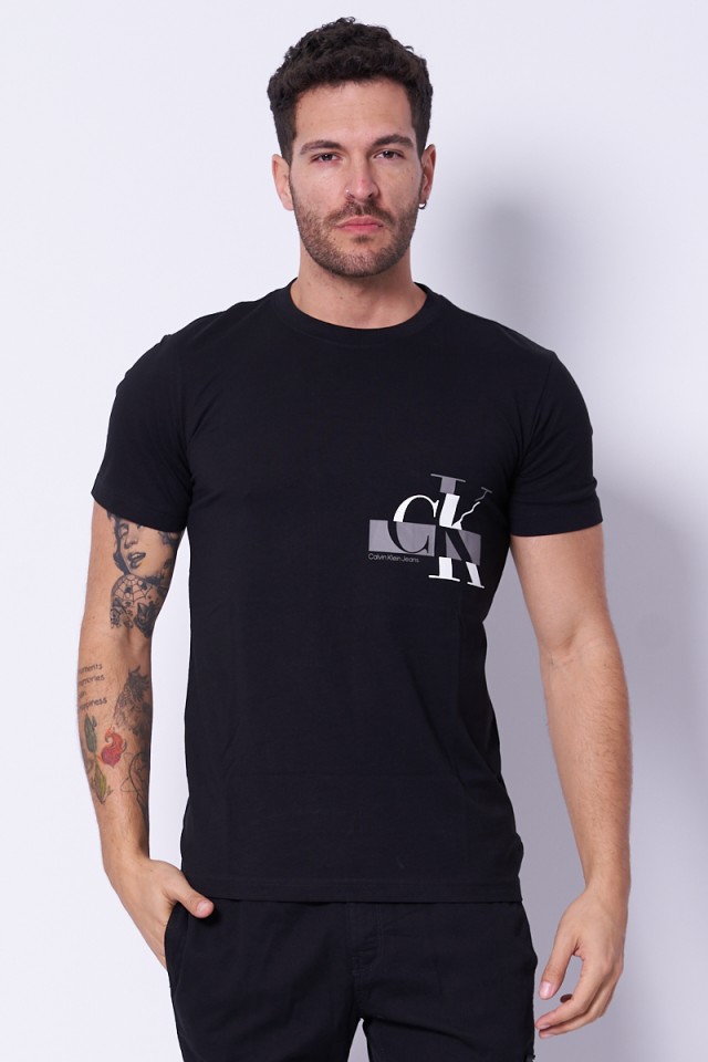 T-shirt czarny CALVIN KLEIN JEANS