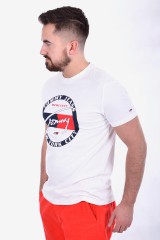 T-shirt CIRCLE GRAPHIC TEE WHITE TOMMY JEANS
