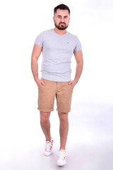 Spodenki ESSENTIAL CHINO SHORT BROWN TOMMY JEANS