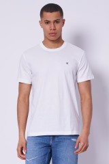 T-shirt biały bawełniany CALVIN KLEIN JEANS J30J325268