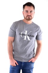 T-shirt MONOGRAM EMBRO GREY CALVIN KLEIN JEANS