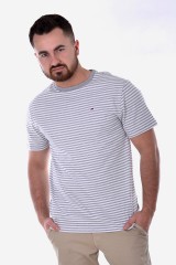 T-shirt TOMMY CLASSICS STRIPE TEE GREY TOMMY JEANS