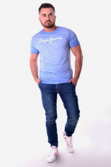 T-shirt WEST SIR FRENCH BLUE PEPE JEANS
