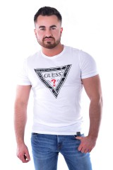 T-shirt WRAPPED CLASSIC WHITE GUESS