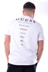 T-shirt DRIVE OFF WHITE GUESS