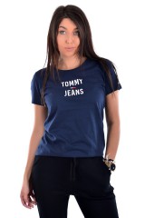T-shirt TJW SQUARE LOGO TEE NAVY BLUE TOMMY JEANS