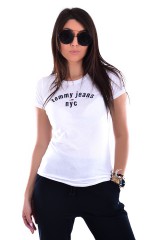 T-shirt TJW ESSENTIAL TOMMY TEE WHITE TOMMY JEANS